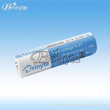 18650 2600mAh 3.7V Rechargeable Li-ion Battery